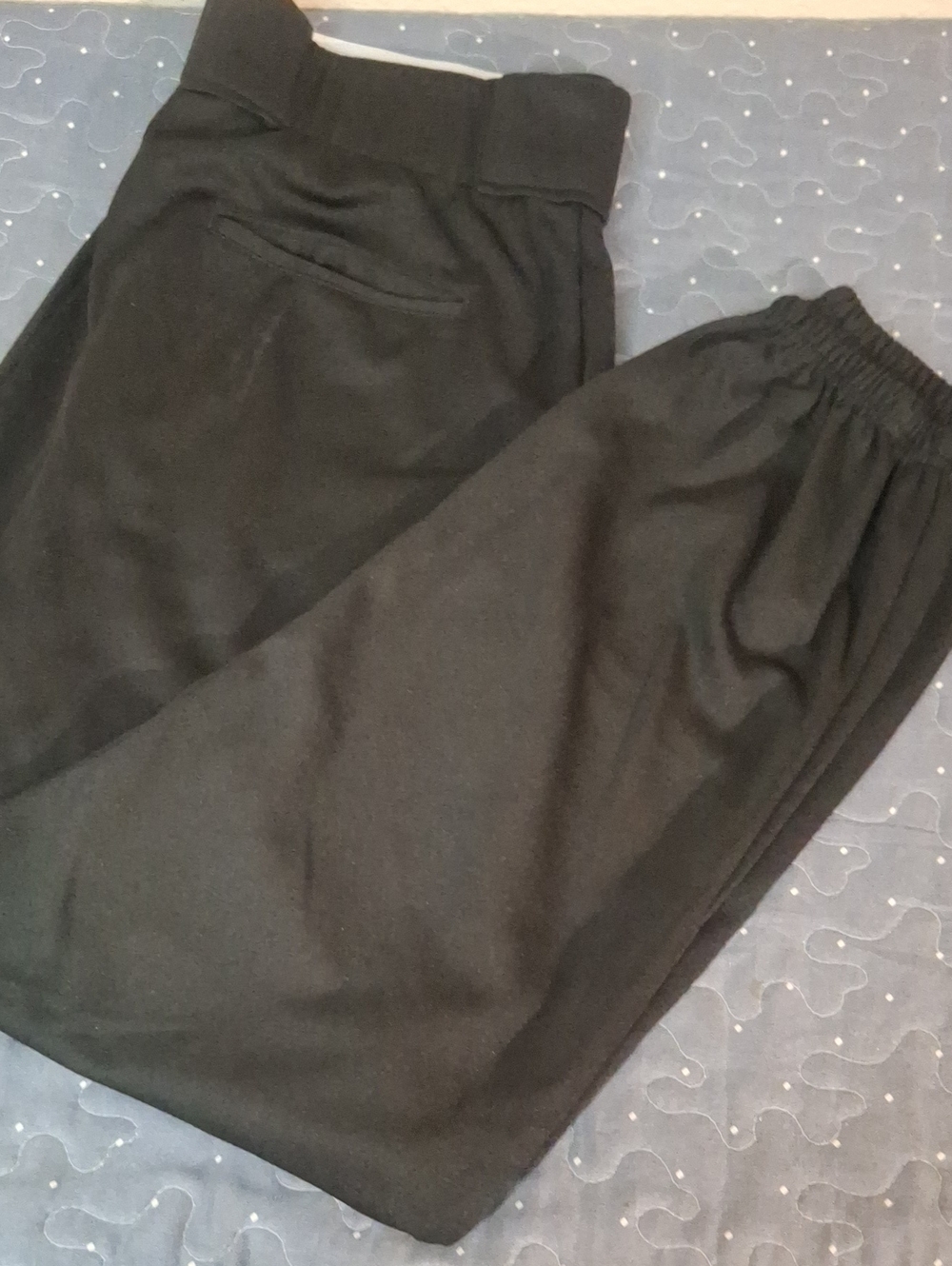 Rawlings Black Elastic Waist Baseball Jogger Pants size XL
